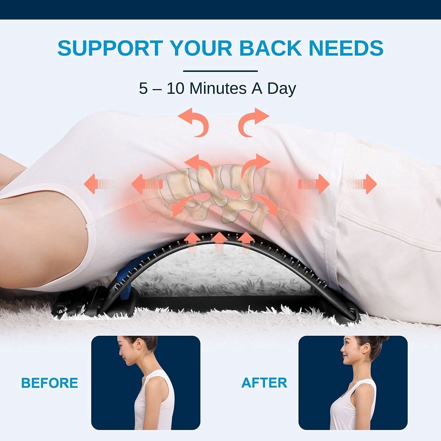 Back Pain Relief Posture Corrector Back Stretcher
