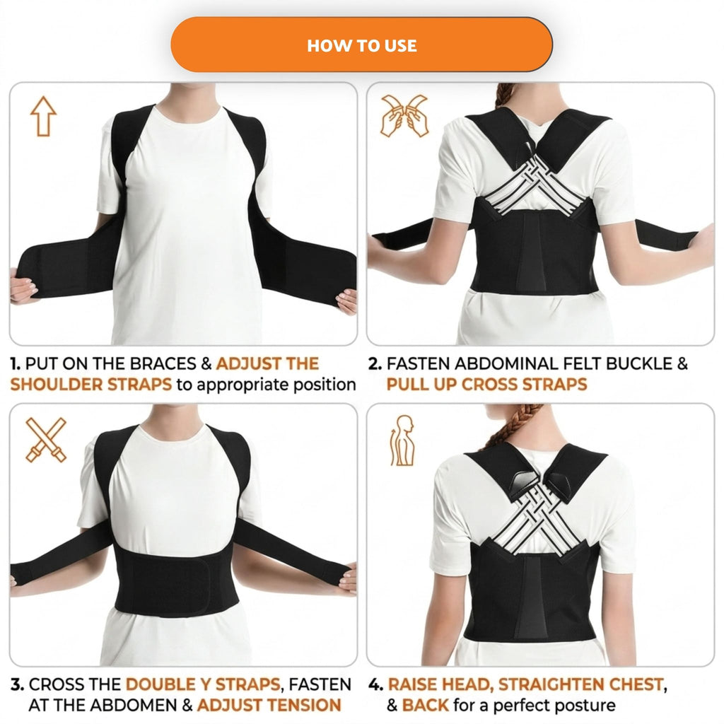 Adjustable Men And Women Posture Corrector