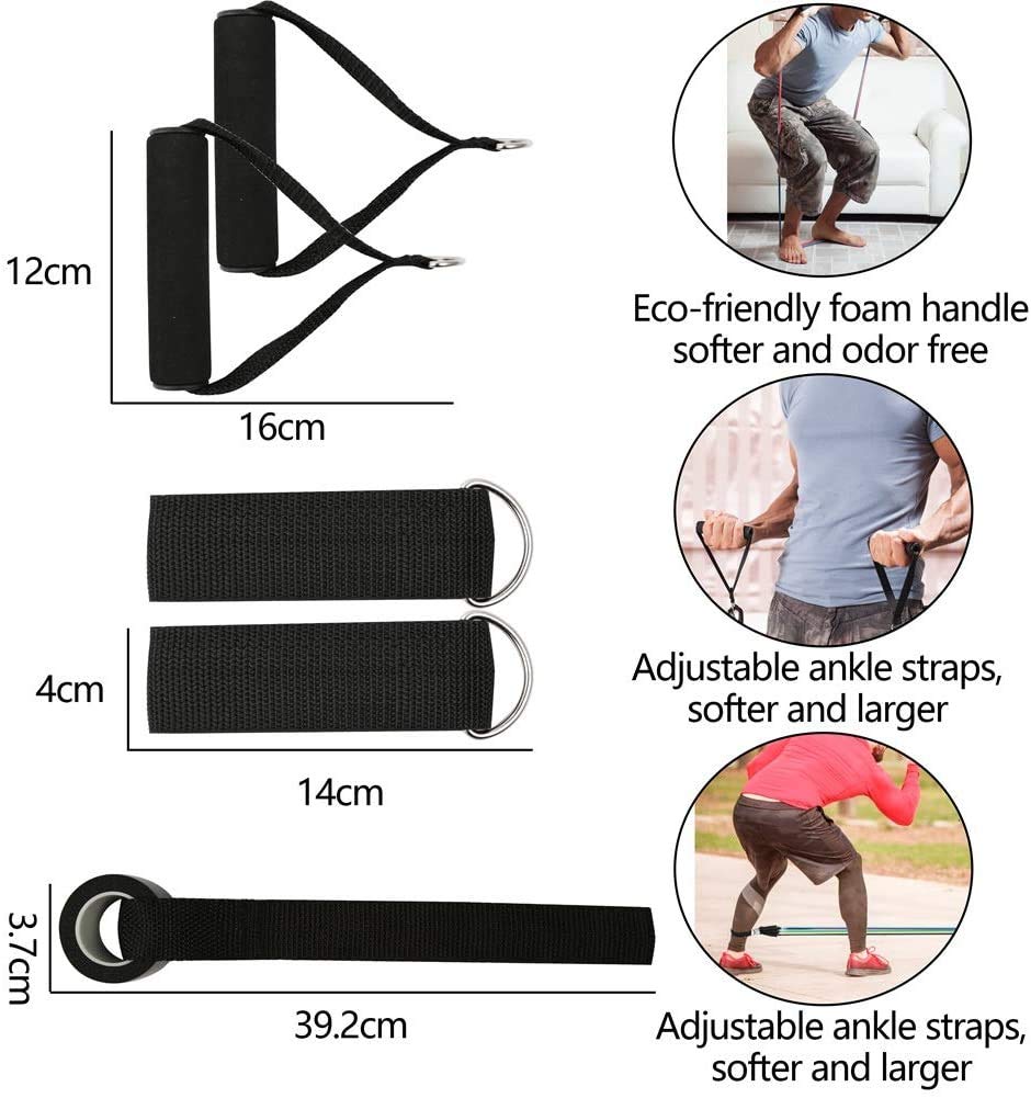 11-Piece Resistance Band Kit [Men and Women]