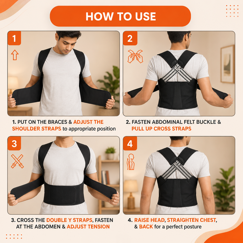Adjustable Men And Women Posture Corrector